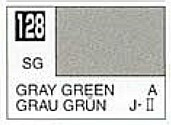 Solvent-Based Acrylic Semi-Gloss Gray Green 10ml Bottle
