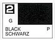 Solvent-Based Acrylic Gloss Black 10ml Bottle