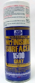 Mr. Finishing Surfacer 1500 Grey 170ml (Spray)