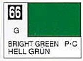 Solvent-Based Acrylic Gloss Bright Green 10ml Bottle