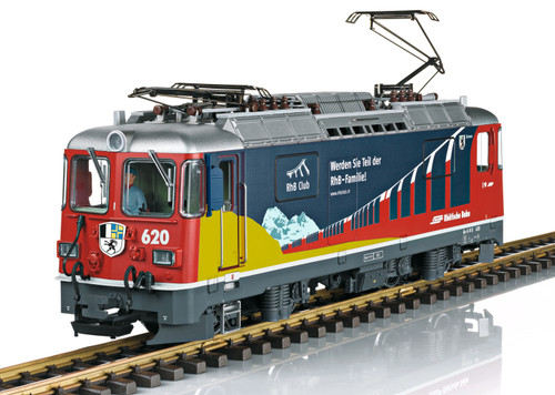 LGB 28445 Dgtl "RhB Club" cl Ge 4/4 II Electric Locomotive, Era VI