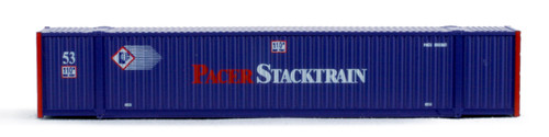 N MAXI-IV 53' Stack Car 3pk Pacer #6066 w/Pacer Containers
