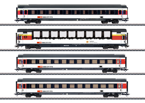 2020 Marklin 43651 EuroCity 4er-Set, SBB, Ep. VI