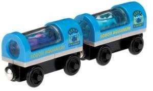 Y5024 Thomas Friends Aquarium Lights Up Car 2-Pack
