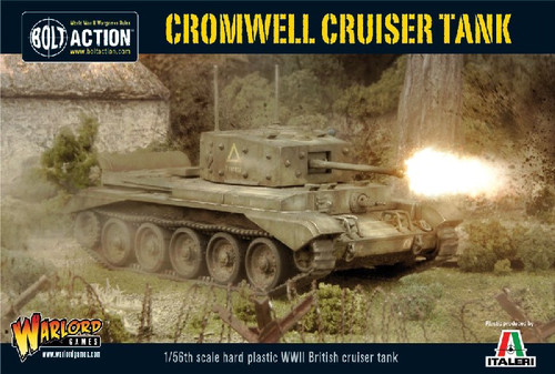 28mm Bolt Action: WWII Cromwell Mk IV British Cruiser Tank (Plastic)
