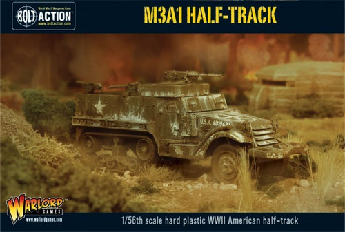 28mm Bolt Action: WWII M3A1 US Halftrack (Plastic)