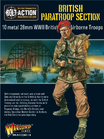 28mm Bolt Action: WWII British Paratroopers (10) (Metal)