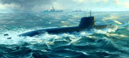 1/144 Japanese Soryu Class Attack Submarine (New Tool) (APR)