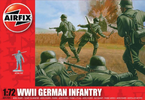 ARX-1705  1/72 WWII German Infantry Figure Set