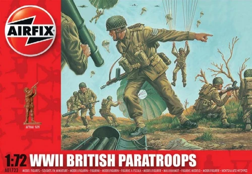 ARX-1723  1/72 British Paratroopers Figure Set