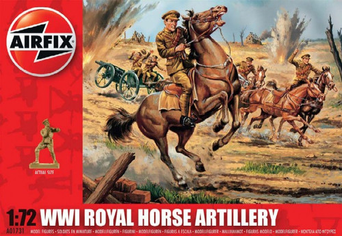ARX-1731  1/72 WWI Royal Horse Artillery Figure Set