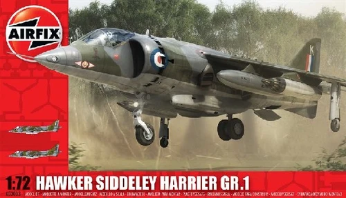 ARX-3003  1/72 Hawker Siddeley Harrier Gr1 Combat Aircraft