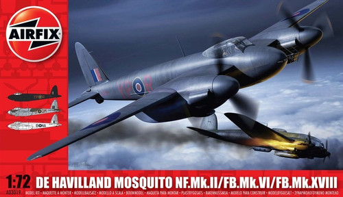 ARX-3019  1/72 DeHavilland Mosquito MK II/VI/XVIII Aircraft