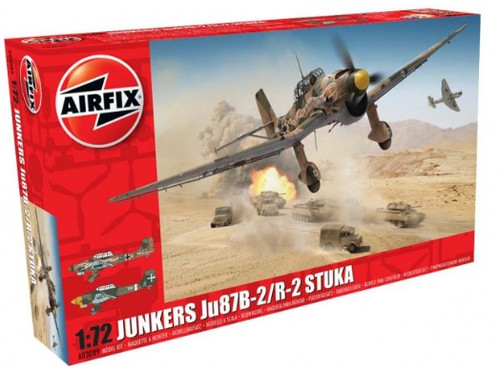 ARX-3089  1/72 Junkers Ju87B2/R2 Stuka Bomber