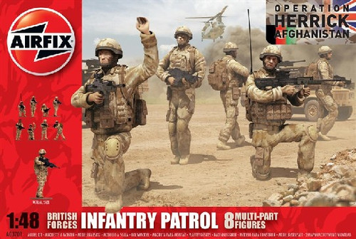 ARX-3701  1/48 British Infantry Patrol Operation Herrick Afghanistan