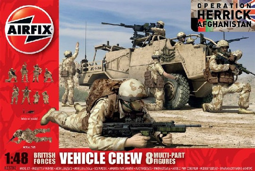 ARX-3702  1/48 British Forces Vehicle Crew Operation Herrick Afghanistan
