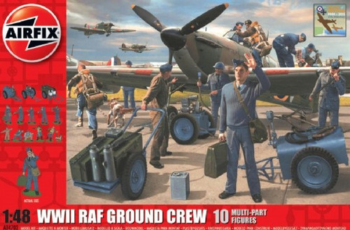 ARX-4702  1/48 WWII RAF Ground Crew (10)