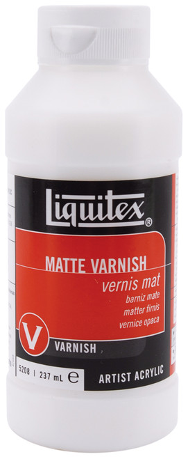 5208 Liquitex Matte Acrylic Varnish-8oz