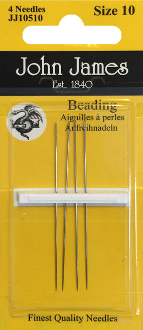 HAND BEADING NEEDLES SIZE 10
