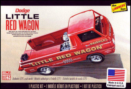 LND-115  1/25 Dodge Little Red Wagon Drag Racing Truck