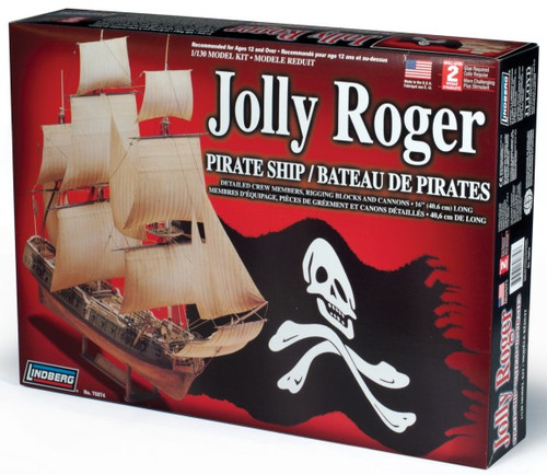 LND-70874  1/130 Jolly Roger Pirate Ship