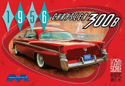 MOE-1207  1/25 1956 Chrysler 300B Car
