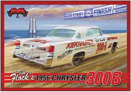 MOE-1212  1/25 Tim Flock's 1956 Chrysler 300B Stock Car
