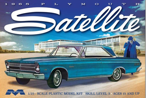 MOE-1215  1/25 1965 Plymouth Satellite Car
