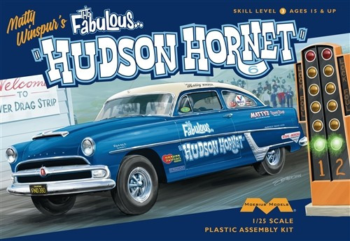 MOE-1219  1/25 1954 Fabulous Hudson Hornet Matty Winspur's Stock Car