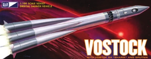MPC-792  1/100 Vostok Soviet Orbital Launch Spacecraft (D)