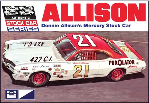 MPC-796  1/25 Donnie Allison's Mercury Stock Car (D)