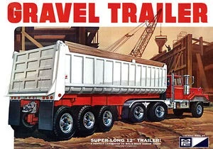 MPC-823  1/25 3-Axle Gravel Trailer