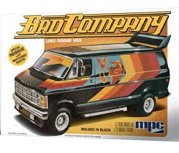 MPC-824  1/25 1982 Dodge Bad Company Van