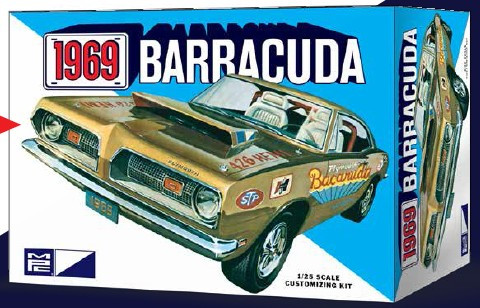 MPC-832  1/25 1969 Plymouth Barracuda