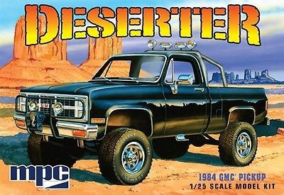 MPC-847  1/25 1984 GMC Deserter Pickup Truck (White)