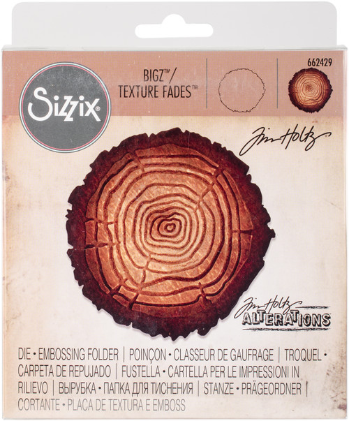 Sizzix Texture Fades Embossing Folder - Lace by Tim Holtz