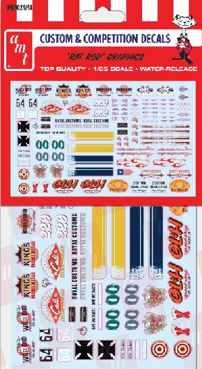 PLL-MKA24  1/25 Rat Rod Graphics Decals