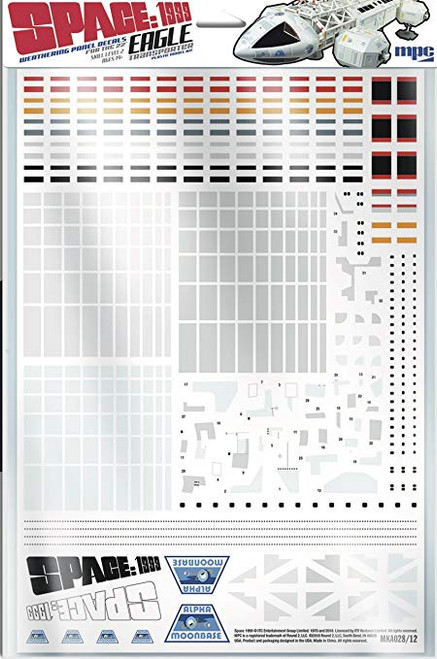 PLLMKA028  NYA22"" Eagle Weathering Panel Decal