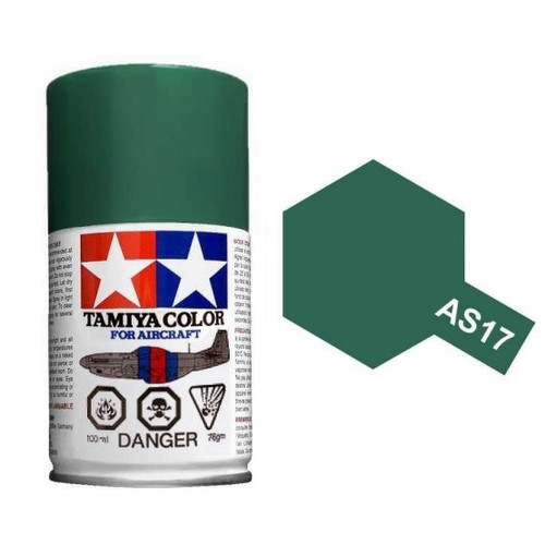 86517 AS-17 Spray Dark Green (IJA) 3 oz