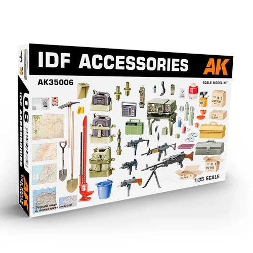 AK Interactive 1/35 IDF Accessories