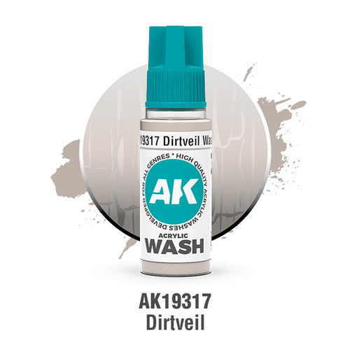 AK Interactive Dirtveil Acrylic Wash 18ml