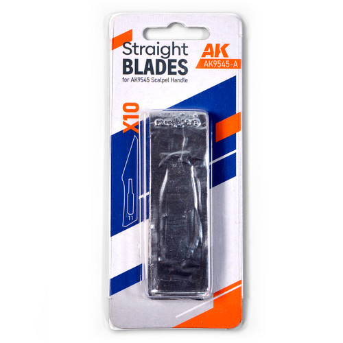 AK Interactive Straight Blades for AK-9545 (10 Units)