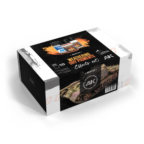 AK Interactive Weathering Dry Pigments