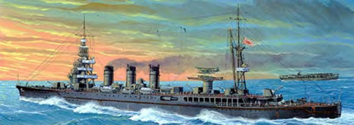 1/700 IJN Abukuma Light Cruiser Waterline
