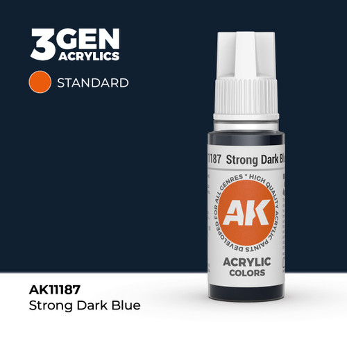 AK Interactive 3G Acrylic Strong Dark Blue 17ml