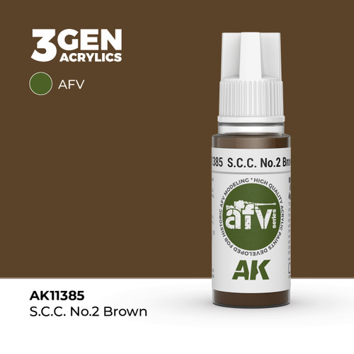 AK Interactive 3G S.C.C. No.2 Brown