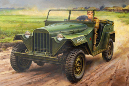1/48 Russian GAZ67B Field Car