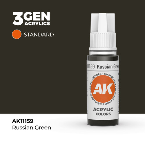 AK Interactive 3G Acrylic Russian Green 17ml