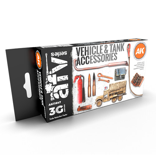AK Interactive 3G Tank Accessories