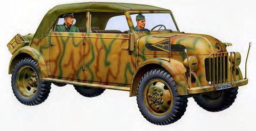 1/48 German Steyr Type 1500A Kommandeurwagen